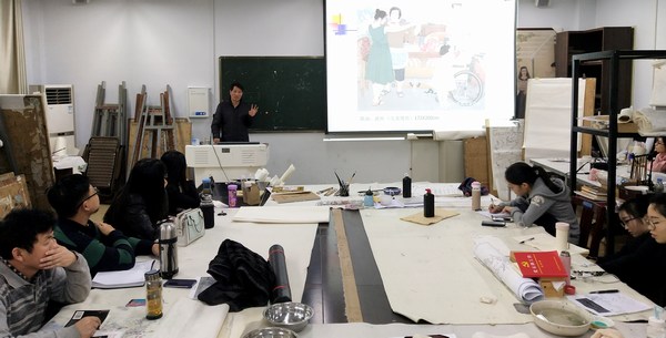2018.12.3邹东升教授为完美体育官网研究生做学术讲座.JPG